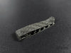Carbon fiber tie clip